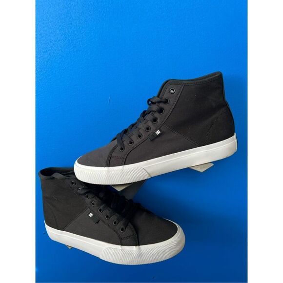 DC Men's Skate Shoes Manual HI TXSE DC Black 10 Skateboarding Co High Top - Picture 2 of 6
